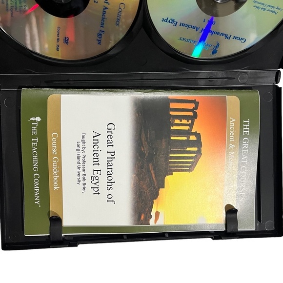 Great Pharaohs of Ancient Egypt By Professor Bob Brier 2 DVDs + Guidebook  EUC - Picture 9 of 10